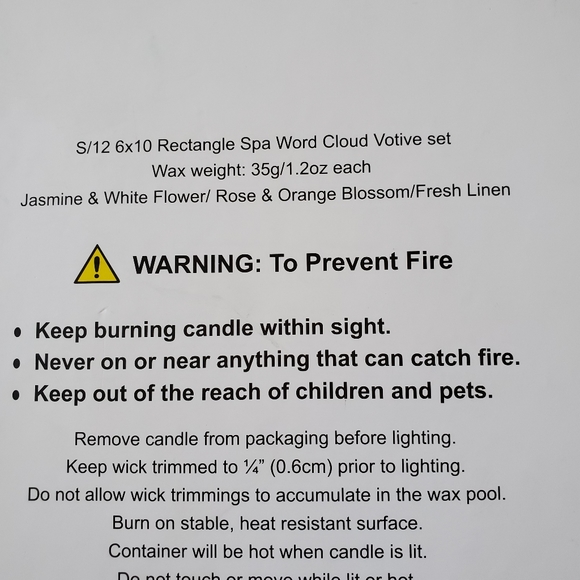 NWOT Gift Set Home Fragrance 12 Candles - Picture 3 of 10